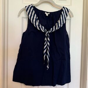 Anthropologie Odille Nautical Top Size 8